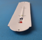 Vintage Chevron Gasoline Sign – Gas Pump Ad Sign on Porcelain Thermometer - Image 16