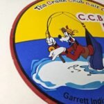 Vintage Chub Bait Caster Lures Sign – Cabin Fishing Porcelain Gas Pump Sign - Image 6