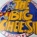 Vintage Chuck E Cheese Sign – Porcelain Gas Pump Service Station Sign - Image 4
