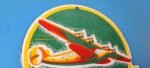 Vintage Clipper Gasoline Sign – Aircraft Airplane Gas Pump Porcelain Sign - Image 5