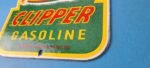 Vintage Clipper Gasoline Sign – Aircraft Airplane Gas Pump Porcelain Sign - Image 10