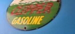 Vintage Clipper Gasoline Sign – Old Airplane Gas Pump Porcelain Sign - Image 10