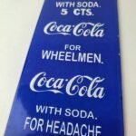 Vintage Coca Cola Porcelain Sign – Drink Soda Bottles Gas Pump Service Sign - Image 4