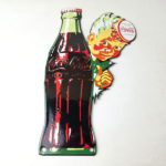 Vintage Coca Cola Sign – Glass Bottle Boy Gas Pump Porcelain Sign - Image 15