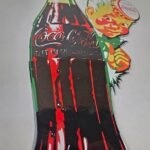 Vintage Coca Cola Sign – Glass Bottle Boy Gas Pump Porcelain Sign - Image 6
