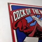 Vintage Cock of The Woods Sign – Axe Service Station Knife Store Gas Pump Sign - Image 5