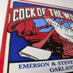 Vintage Cock of The Woods Sign – Axe Service Station Knife Store Gas Pump Sign - Image 6
