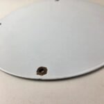 Vintage Conoco Gasoline Sign – Porcelain Gas Pump Oil Drum Sign - Image 9