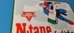 Vintage Conoco Gasoline Sign – Superman Comics Porcelain Gas Pump Sign - Image 6