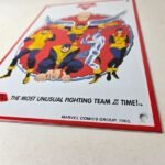 Vintage Conoco Gasoline Sign – X-Men Comics Action Figure Porcelain Pump Sign - Image 10