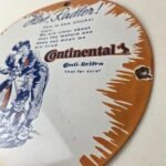 Vintage Continental Porcelain Sign – Auto Car & Bike Tires Gas Pump Sign - Image 13