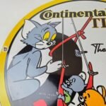 Vintage Continental Porcelain Sign – Auto Car Tires Gas Pump Sign - Image 3