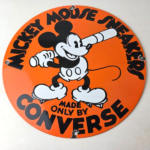 Vintage Converse Shoes – Mickey Mouse Porcelain Gas Pump Service Station Sign - Image 15