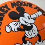 Vintage Converse Shoes – Mickey Mouse Porcelain Gas Pump Service Station Sign - Image 5