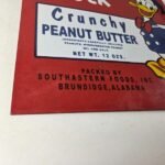 Vintage Crunchy Peanut Butter Sign – Donald Duck Porcelain Gas Service Pump Sign - Image 11