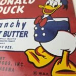 Vintage Crunchy Peanut Butter Sign – Donald Duck Porcelain Gas Service Pump Sign - Image 4