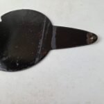 Vintage Cubo 5¢ Cigar Porcelain Sign – Shaped Cigar Advertising Sign - Image 8