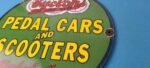 Vintage Cyclops Porcelain Sign – Gas Service Station Pedal Cars & Scooters Sign - Image 9