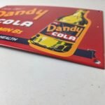 Vintage Dandy Cola Sign – Vitamin Soda Gas Pump Bottles Beverage Porcelain Sign - Image 10