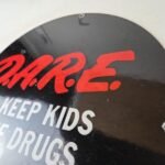 Vintage DARE Sign – Porcelain General Store Drugs Gas Pump Plate Sign - Image 11
