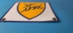 Vintage Delaware & Hudson Sign – Trains Railroad Porcelain Gas Pump Hobby Sign - Image 11