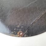 Vintage Dixie Motor Oil Sign – American Flags Gas Pump Service Porcelain Sign - Image 8