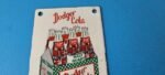 Vintage Dodger Cola Porcelain Sign – Bottles 6 Pack Beverage Drink Cola Gas Sign - Image 3