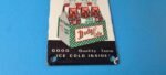 Vintage Dodger Cola Porcelain Sign – Bottles 6 Pack Beverage Drink Cola Gas Sign - Image 7
