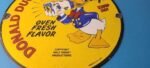 Vintage Donald Duck Bread Sign – Walt Disney Gas Pump Porcelain Sign - Image 12