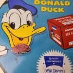Vintage Donald Duck Ice Cream Sign – Walt Disney Porcelain Gas Service Pump Sign - Image 3