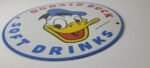 Vintage Donald Duck Soda Porcelain Sign – Drink Beverage Gas Service Sign - Image 11