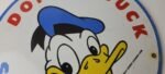 Vintage Donald Duck Soda Porcelain Sign – Drink Beverage Gas Service Sign - Image 3