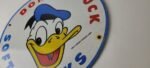 Vintage Donald Duck Soda Porcelain Sign – Drink Beverage Gas Service Sign - Image 9