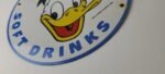 Vintage Donald Duck Soda Porcelain Sign – Drink Beverage Gas Service Sign - Image 10