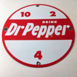 Vintage Dr Pepper Porcelain Sign – Beverage Collection Man Cave Bar Gas Sign - Image 15