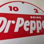 Vintage Dr Pepper Porcelain Sign – Beverage Collection Man Cave Bar Gas Sign - Image 5