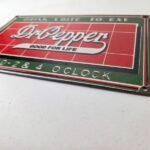 Vintage Dr Pepper Porcelain Sign – Beverage Soda Cola Advertising Bar Gas Sign - Image 10