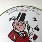 Vintage Dr Pepper Sign – Porcelain Soda Cola Beverage Gas Service Station Sign - Image 3