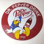Vintage Dr Pepper Sign – Porcelain Soda Cola Man Cave Collection Sign - Image 15