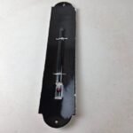 Vintage Drink Coca Cola Sign – Glass Bottle Gas Ad Sign on Porcelain Thermometer - Image 7