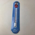 Vintage Drink Coca-Cola Sign – Mickey Minnie Ad Sign on Porcelain Thermometer - Image 15