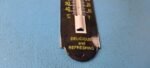Vintage Drink Coca-Cola Sign – Soda Pop Gas Ad Sign on Porcelain Thermometer - Image 9