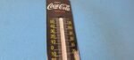 Vintage Drink Coca-Cola Sign – Soda Pop Gas Ad Sign on Porcelain Thermometer - Image 7