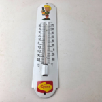 Vintage Drink Squirt Sign – Soda Pop Gas Ad Sign on Porcelain Thermometer - Image 15