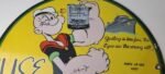 Vintage Duplex Marine Oil Sign – Popeye Gas Service Display Ad Porcelain Sign - Image 3