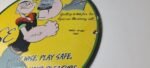 Vintage Duplex Marine Oil Sign – Popeye Gas Service Display Ad Porcelain Sign - Image 9