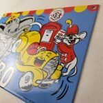 Vintage DX Diamond Dumbo Sign – Gasoline Motor Oil Pump Porcelain Sign - Image 12