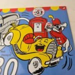 Vintage DX Diamond Dumbo Sign – Gasoline Motor Oil Pump Porcelain Sign - Image 4