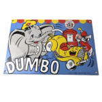 Vintage DX Diamond Dumbo Sign – Gasoline Motor Oil Pump Porcelain Sign - Image 2