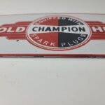 Vintage Engine Mechanic Parts Porcelain Sign – Sales Dealer Gas Pump Sign - Image 11